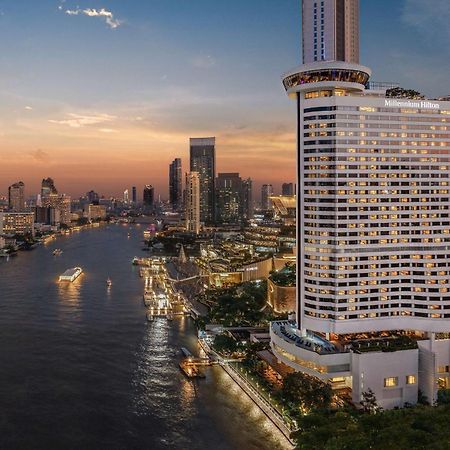 Millennium Hilton Bangkok Hotell Eksteriør bilde The hotel in 2019